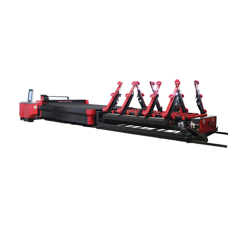 China Full Automatic Cnc Glass Loading , cutting and Breaking Machine ...